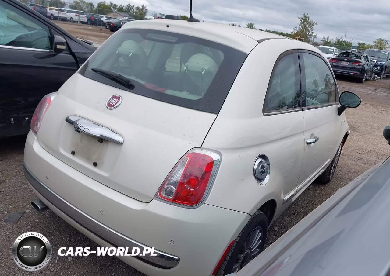 2013 Fiat 500 Lounge VIN:3C3CFFCR9DT533292 - 4
