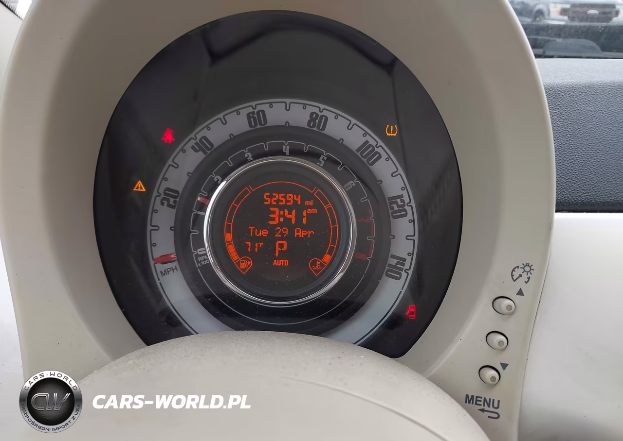 2013 Fiat 500 Lounge VIN:3C3CFFCR9DT533292 - 7