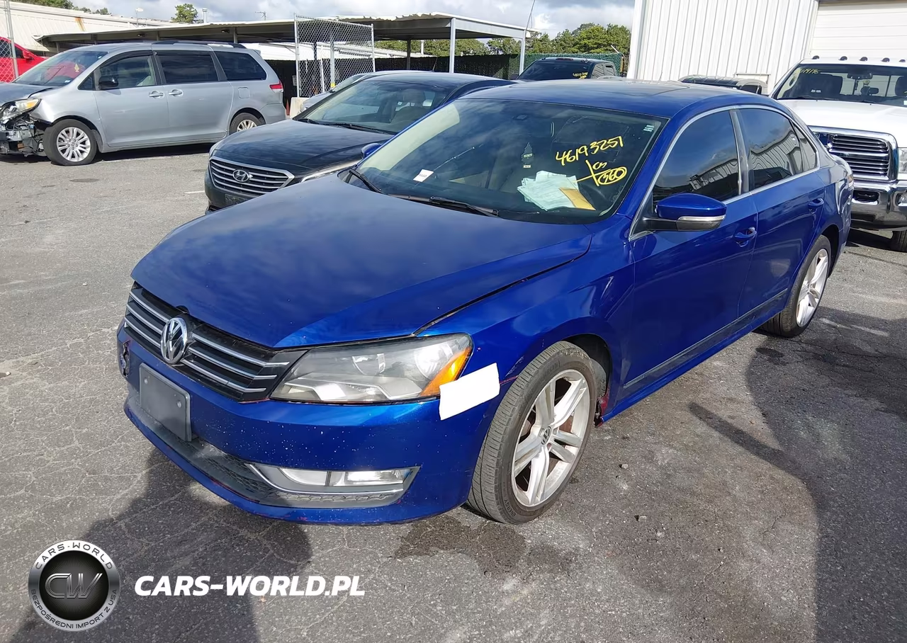 2015 Volkswagen Passat 1.8T Se VIN:1VWBT7A31FC039475 - 2