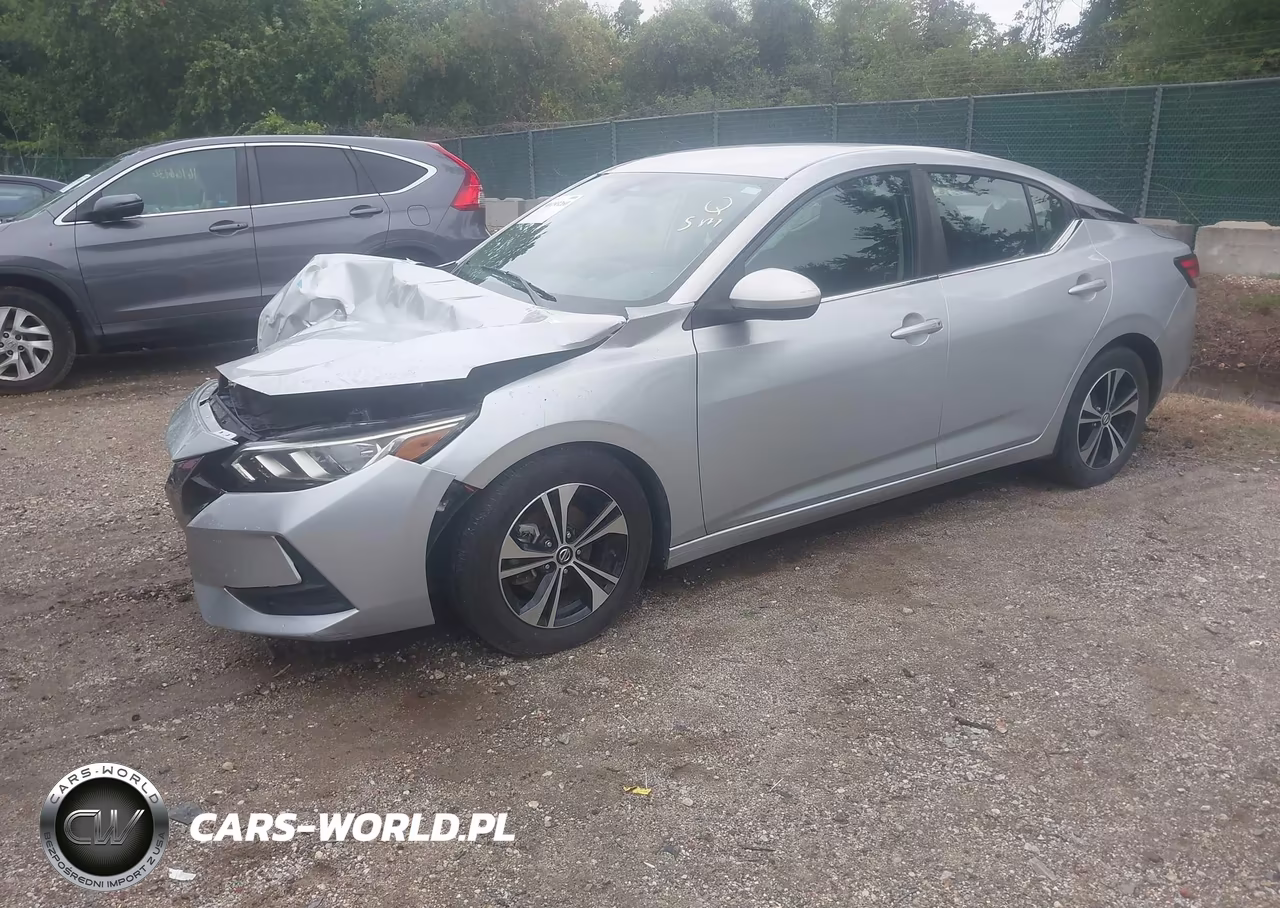 2021 Nissan Sentra Sv VIN:3N1AB8CVXMY301281 - 2