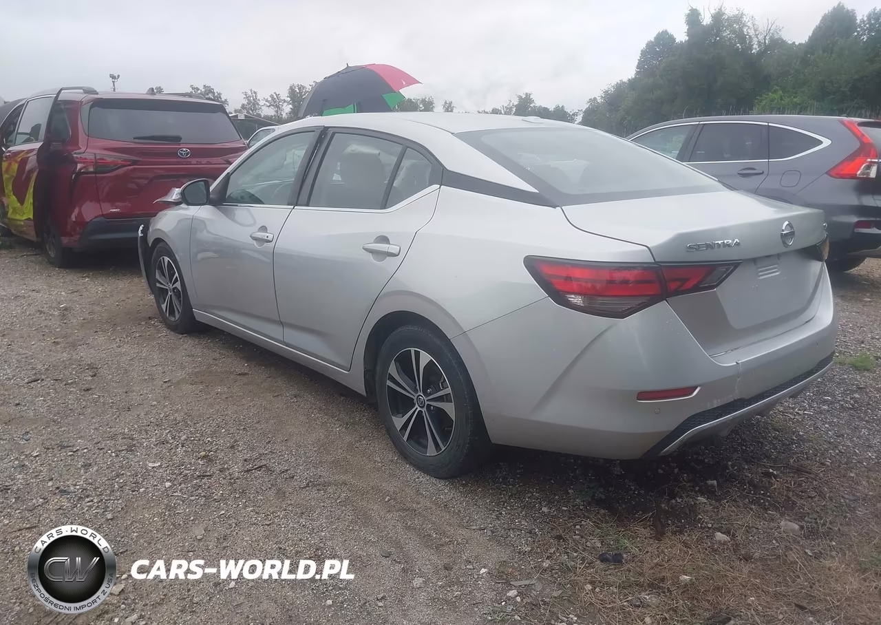 2021 Nissan Sentra Sv VIN:3N1AB8CVXMY301281 - 3