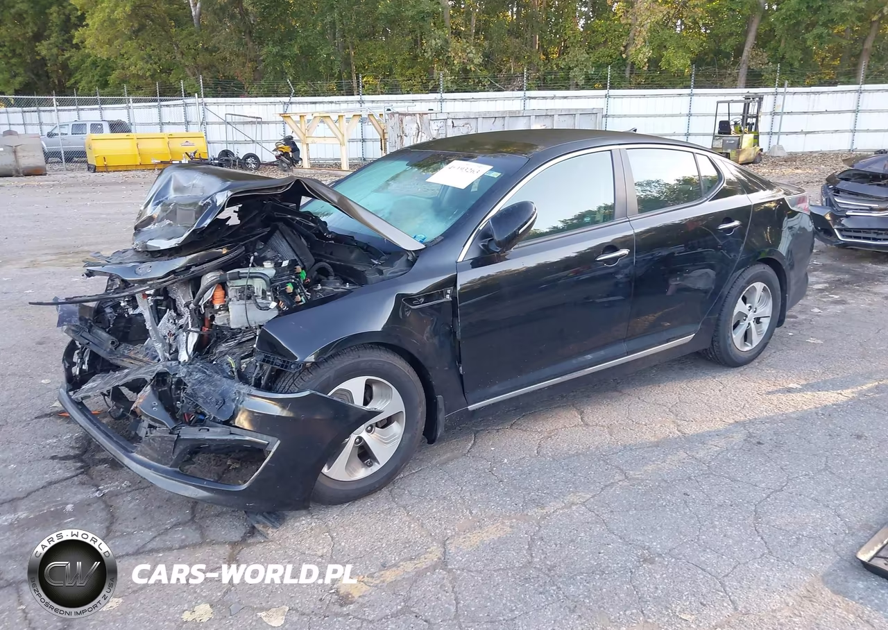 2015 Kia Optima Hybrid VIN:KNAGM4AD8F5085934 - 2