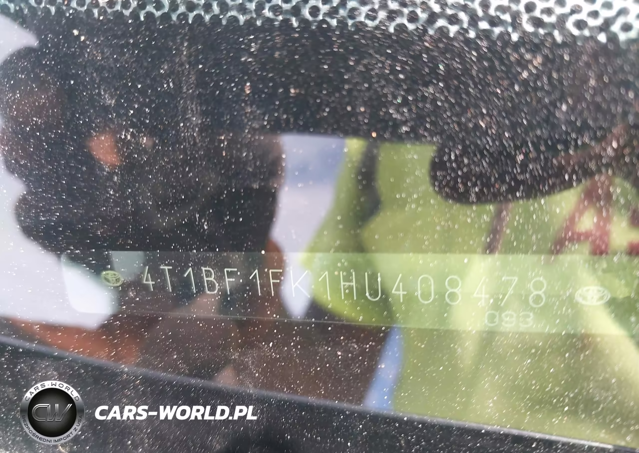 2017 Toyota Camry Se VIN:4T1BF1FK1HU408478 - 17
