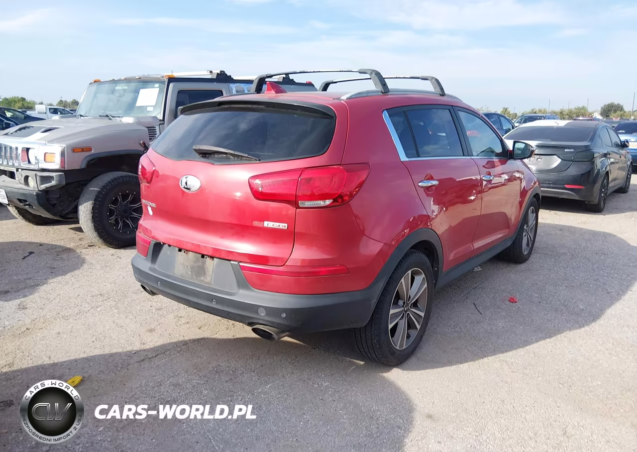 2014 Kia Sportage Sx VIN:KNDPC3A61E7581579 - 4