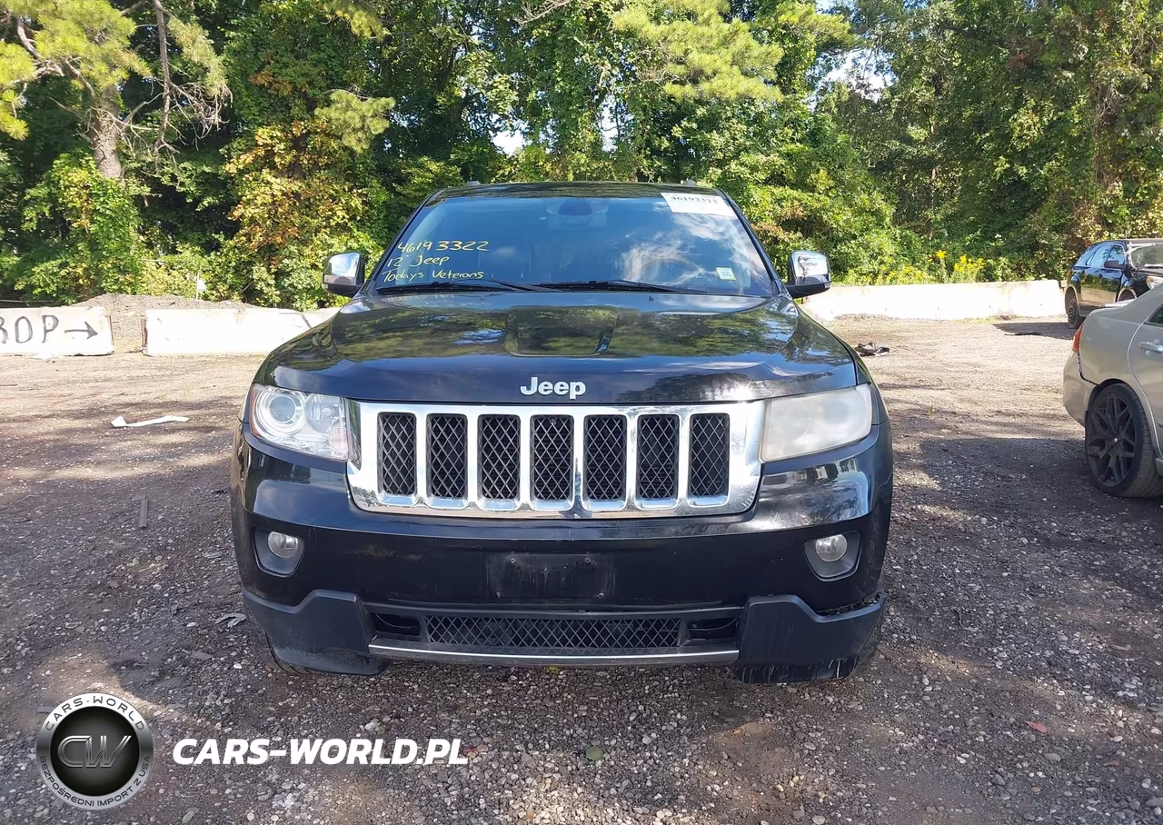 2012 Jeep Grand Cherokee Overland VIN:1C4RJFCT5CC161380 - 12