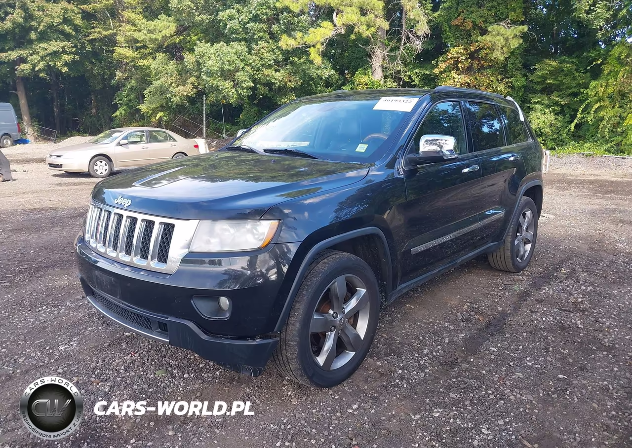 2012 Jeep Grand Cherokee Overland VIN:1C4RJFCT5CC161380 - 2
