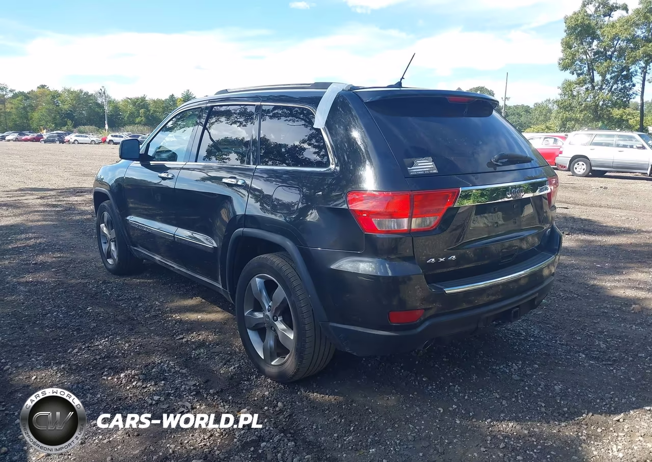 2012 Jeep Grand Cherokee Overland VIN:1C4RJFCT5CC161380 - 3