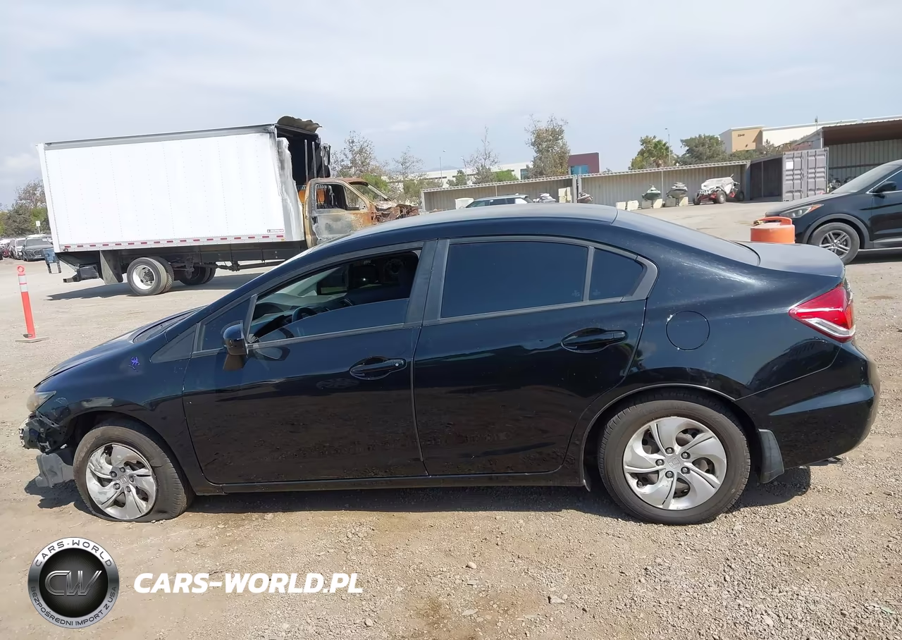 2014 Honda Civic Lx VIN:2HGFB2F59EH501993 - 15