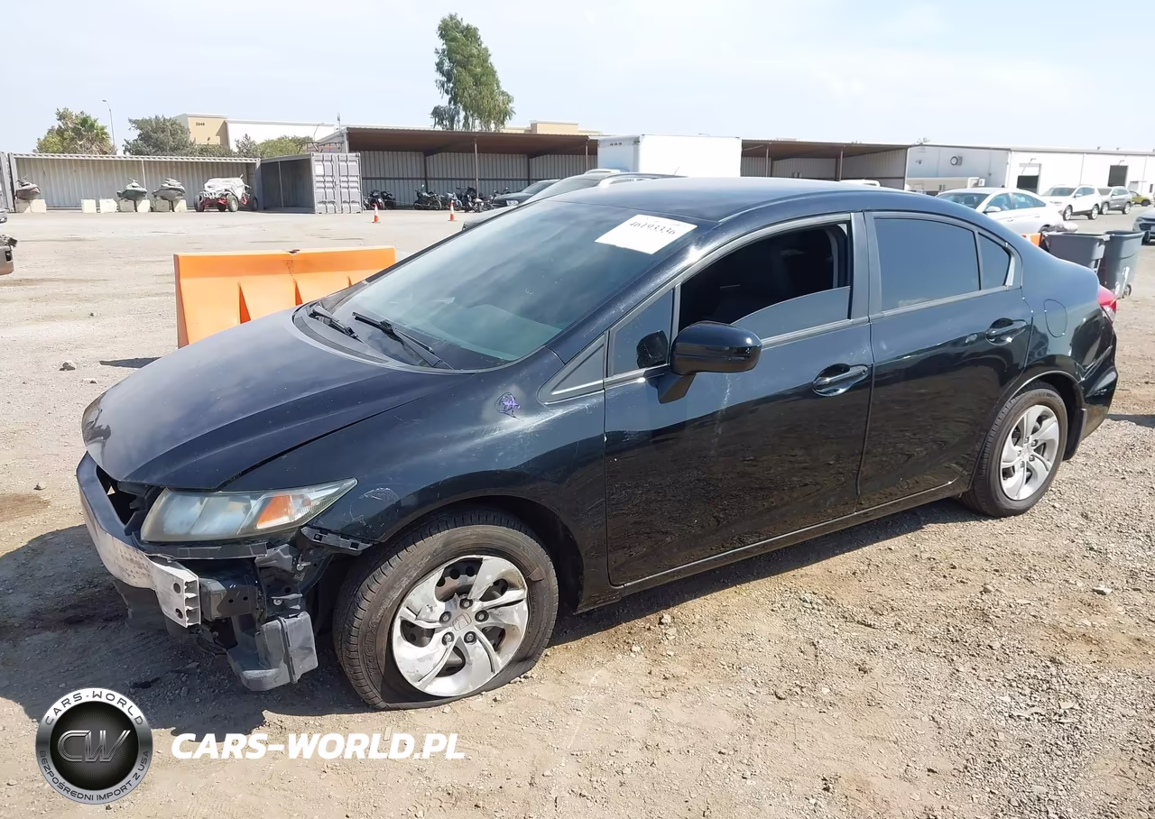 2014 Honda Civic Lx VIN:2HGFB2F59EH501993 - 2