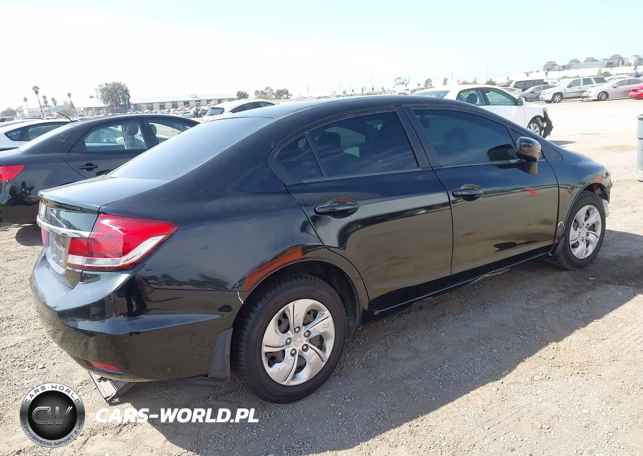2014 Honda Civic Lx VIN:2HGFB2F59EH501993 - 4