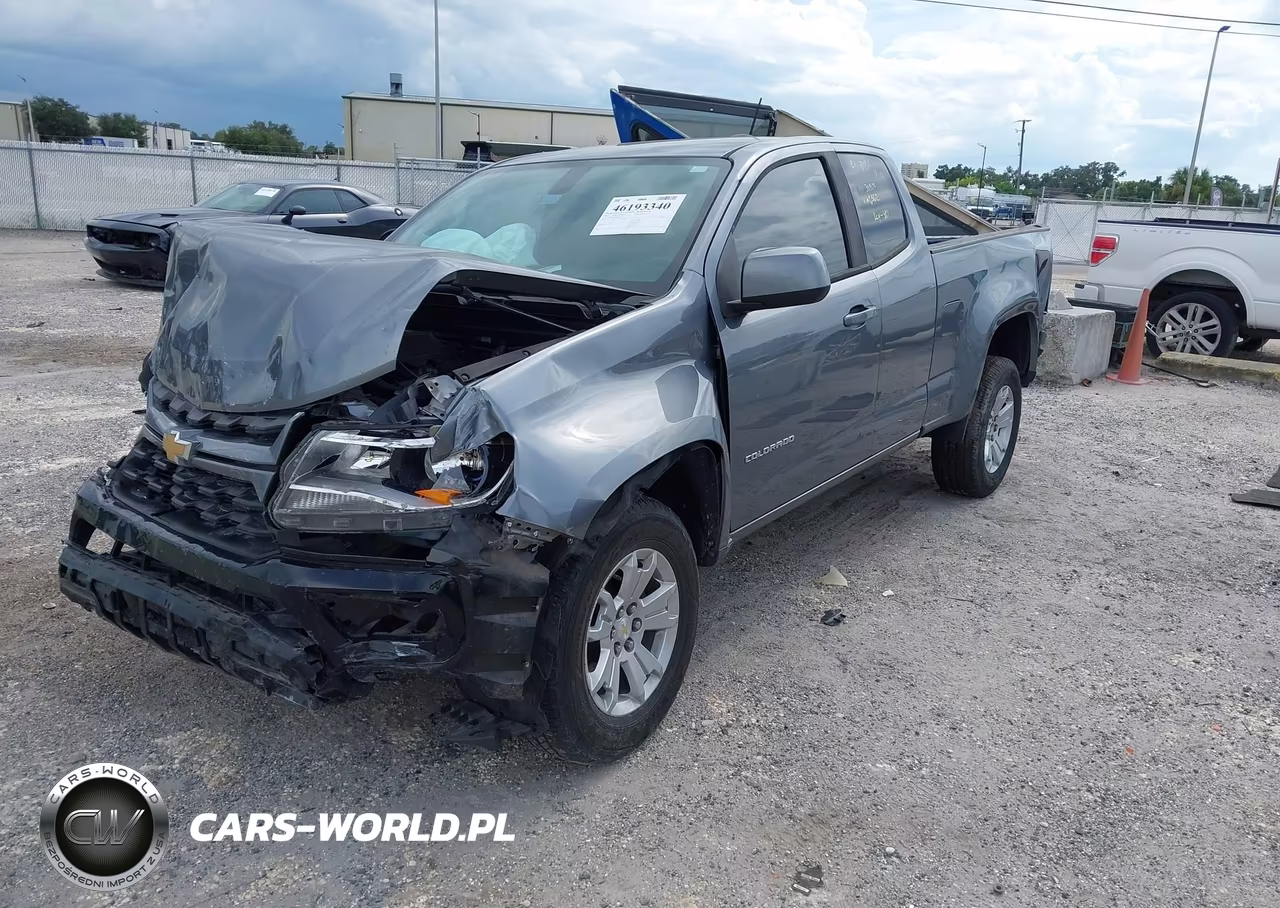 2021 Chevrolet Colorado 2Wd Long Box Lt VIN:1GCHSCEN3M1206562 - 2