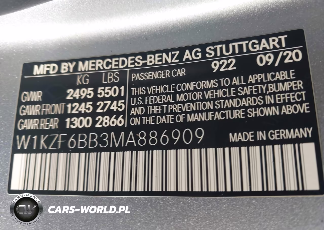 2021 Mercedes-Benz E-Class Amg E 53 VIN:W1KZF6BB3MA886909 - 9