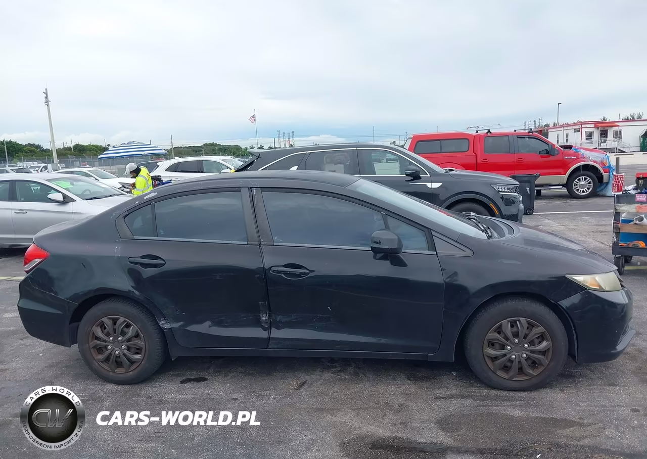 2013 Honda Civic Sdn Lx VIN:19XFB2F58DE083113 - 13