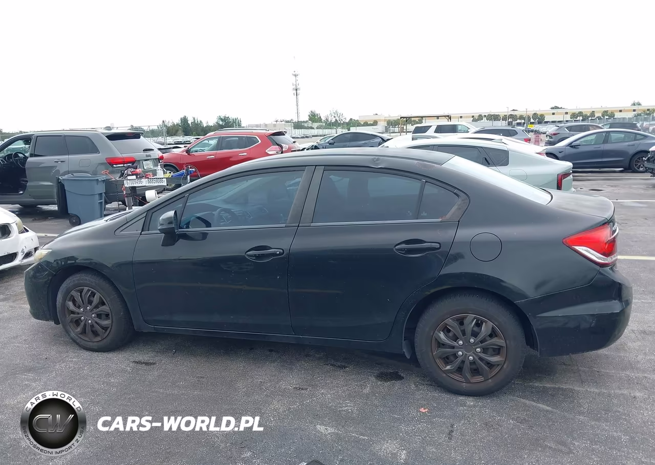 2013 Honda Civic Sdn Lx VIN:19XFB2F58DE083113 - 14