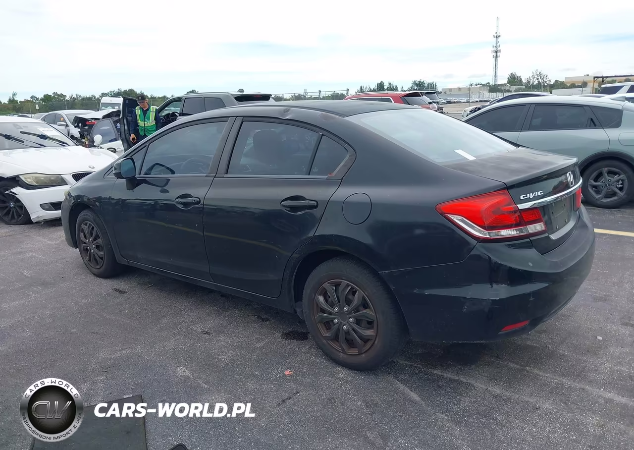 2013 Honda Civic Sdn Lx VIN:19XFB2F58DE083113 - 3