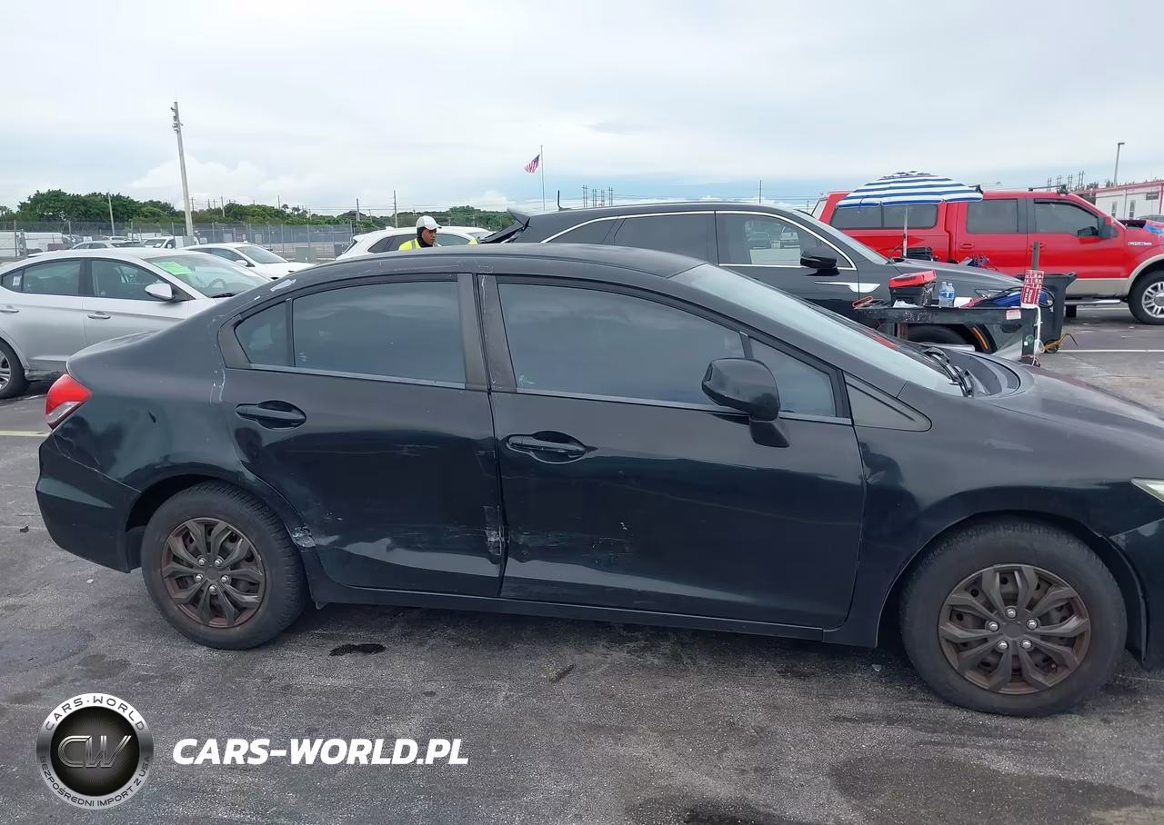 2013 Honda Civic Sdn Lx VIN:19XFB2F58DE083113 - 6