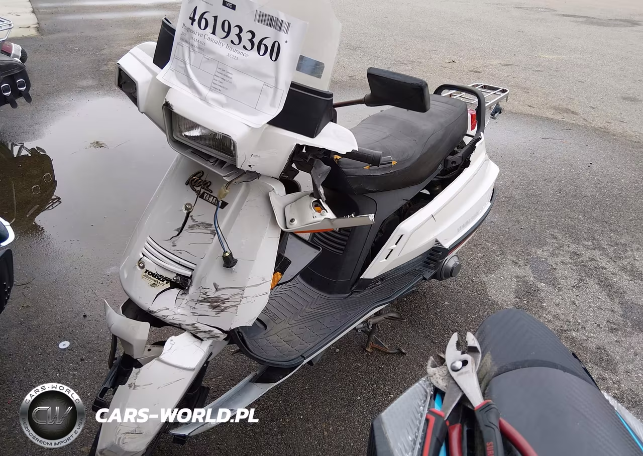 2000 Yamaha Xc125 VIN:JYA3EKC06YA039571 - 2