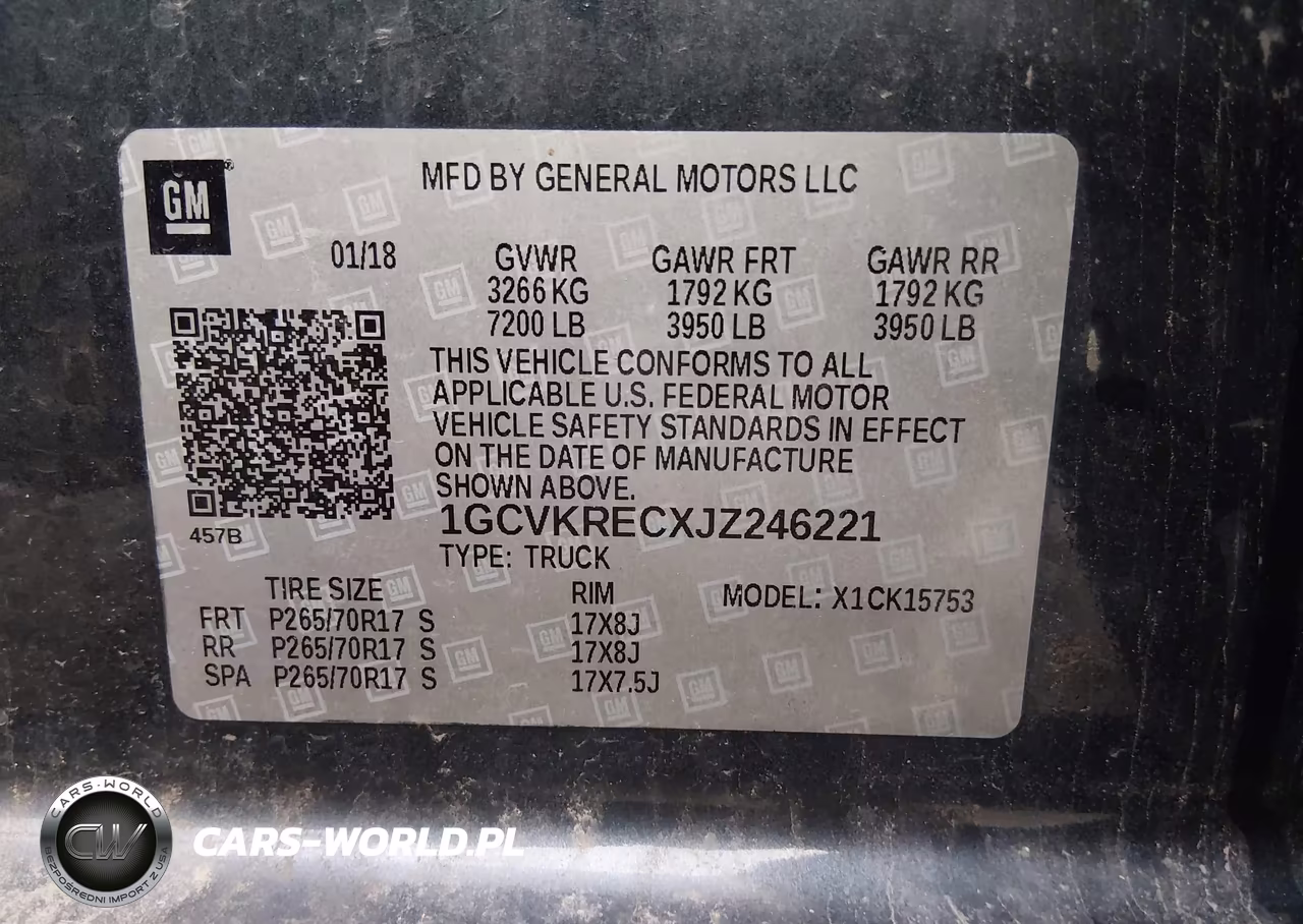2018 Chevrolet Silverado 1500 1Lt VIN:1GCVKRECXJZ246221 - 9