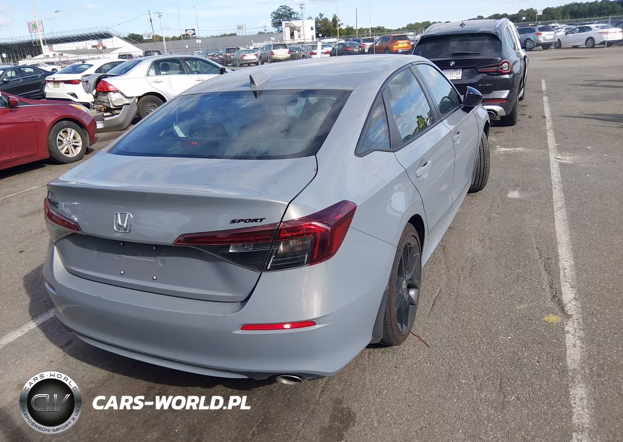 2026 Honda Civic Sport VIN:2HGFE2F58TH523438 - 4