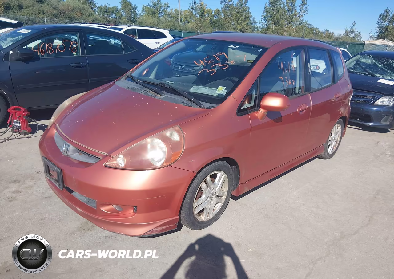 2008 Honda Fit Sport VIN:JHMGD38618S006448 - 2