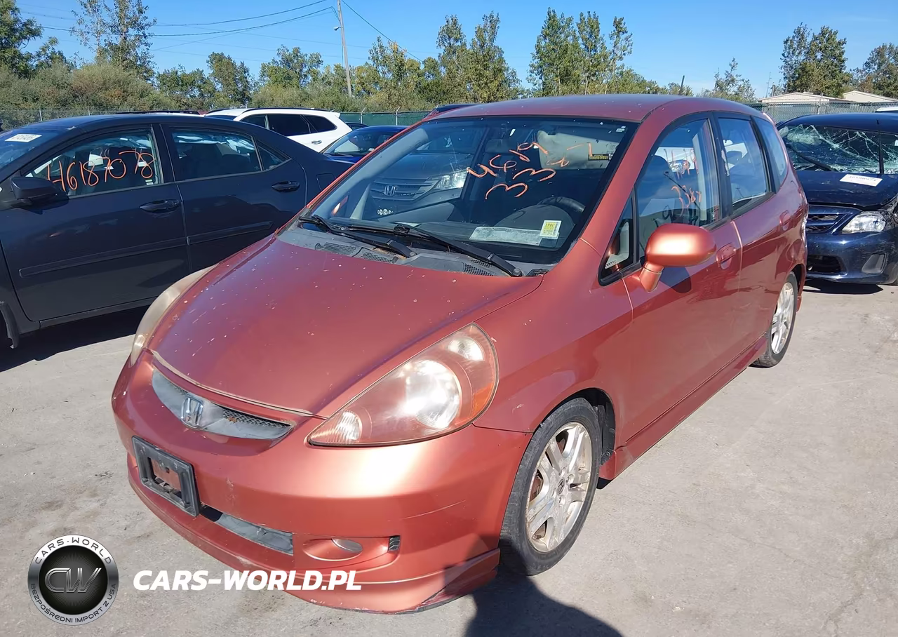 2008 Honda Fit Sport VIN:JHMGD38618S006448 - 6