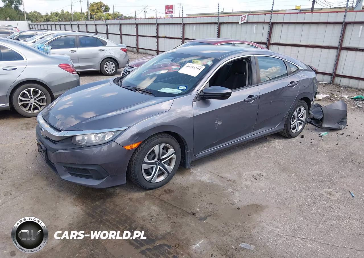 2017 Honda Civic Lx VIN:19XFC2F58HE069375 - 2