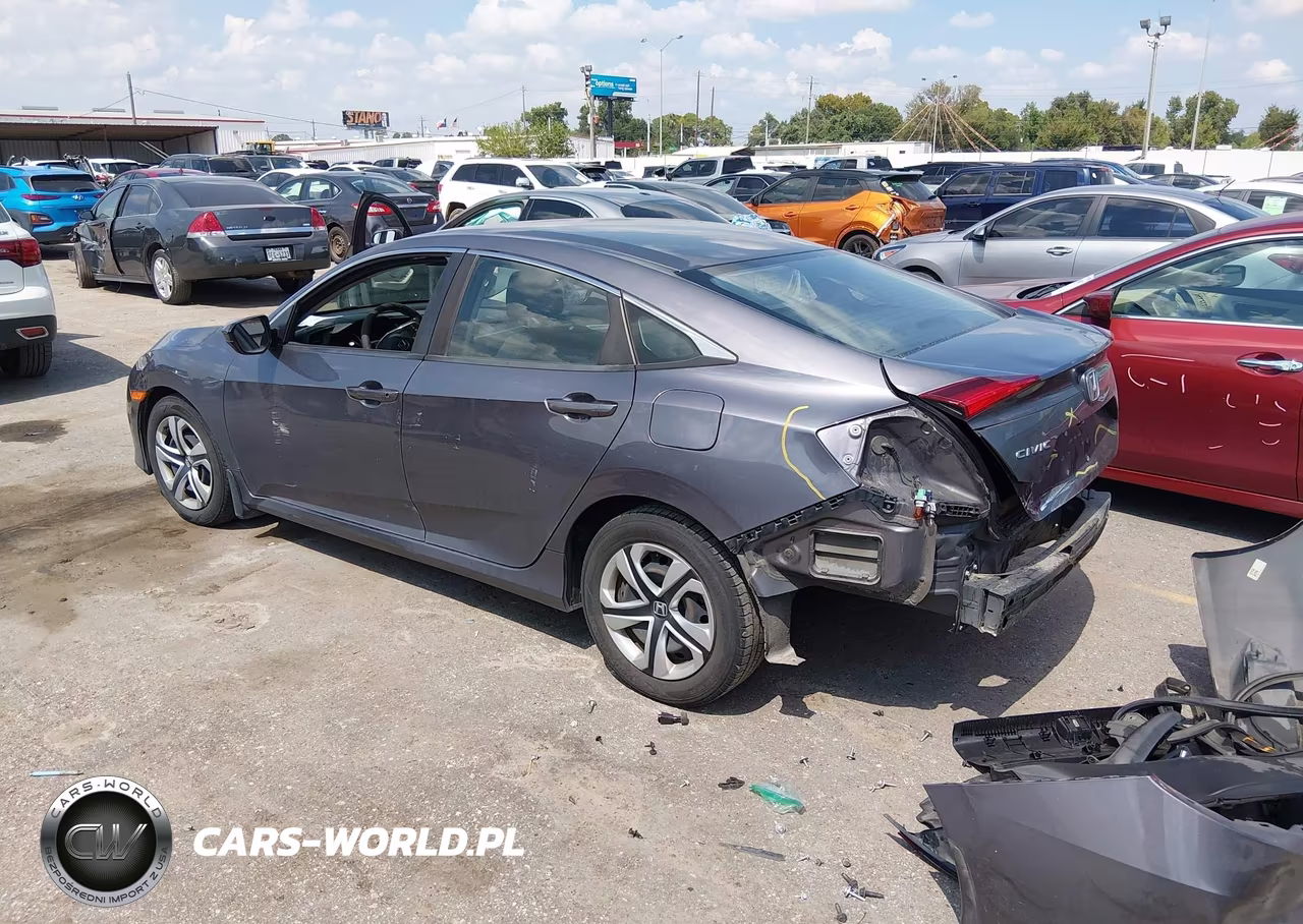 2017 Honda Civic Lx VIN:19XFC2F58HE069375 - 3