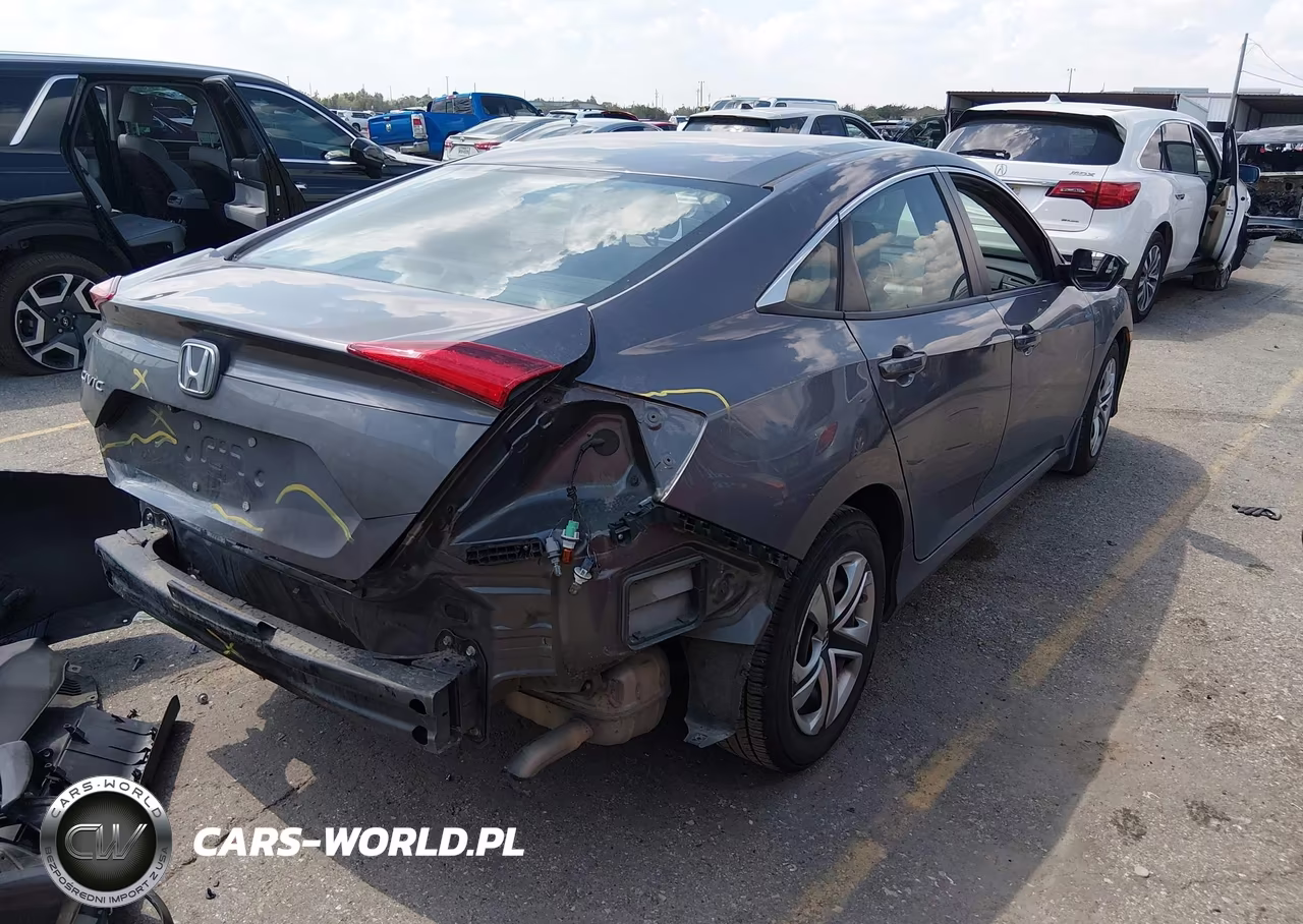 2017 Honda Civic Lx VIN:19XFC2F58HE069375 - 4