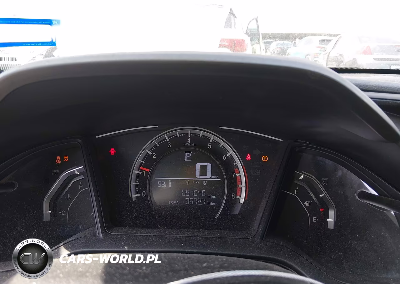 2017 Honda Civic Lx VIN:19XFC2F58HE069375 - 7