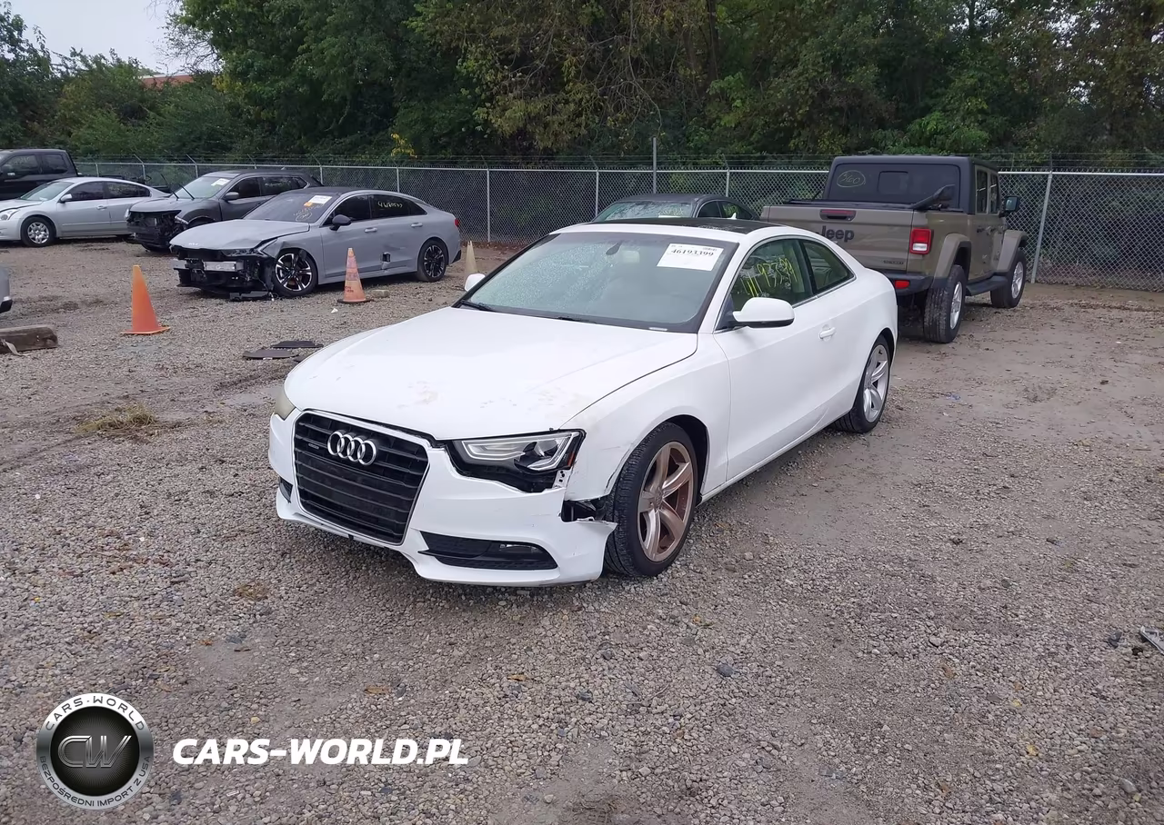 2013 Audi A5 2.0T Premium VIN:WAULFAFR6DA002338 - 2