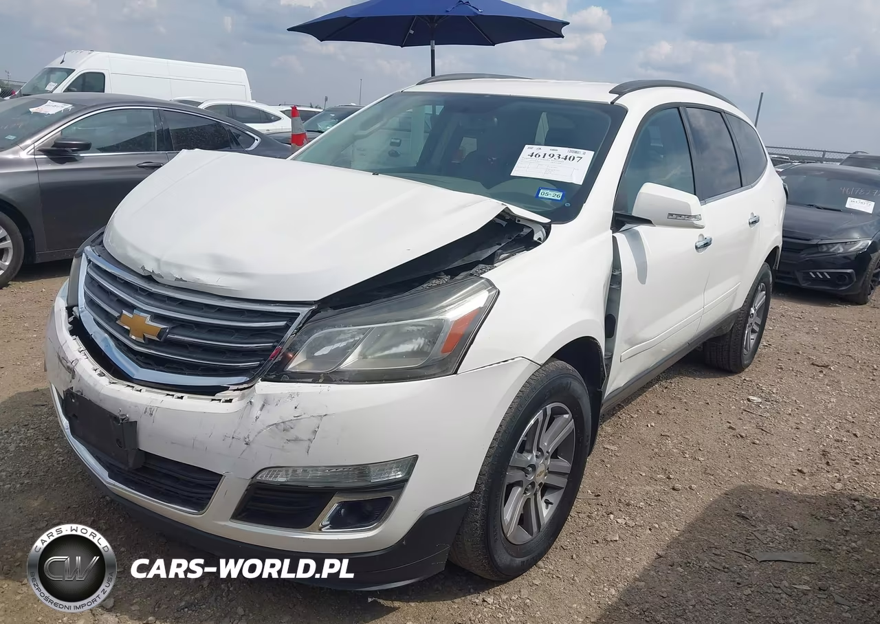 2015 Chevrolet Traverse 2Lt VIN:1GNKRHKD3FJ271917 - 2