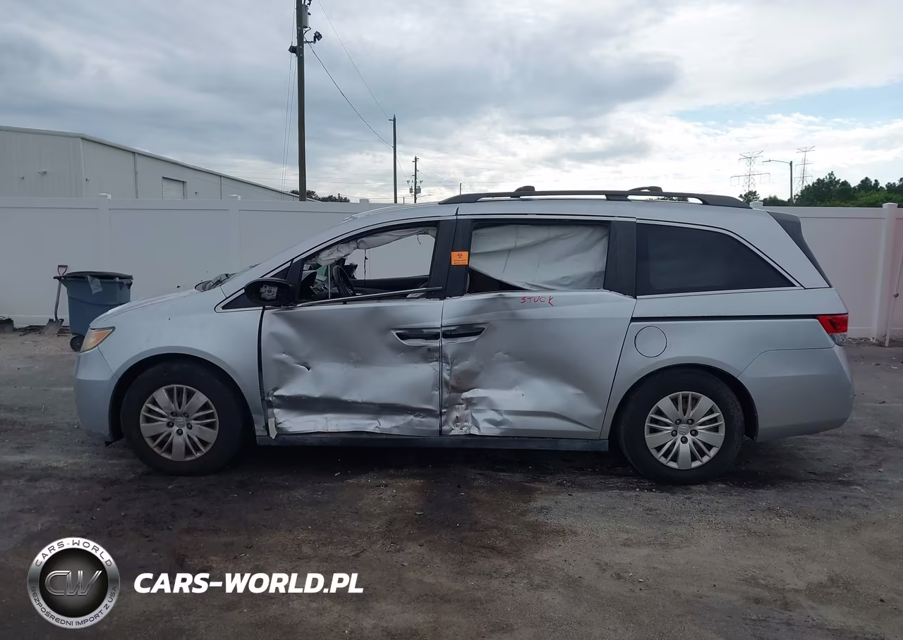 2014 Honda Odyssey Lx VIN:5FNRL5H24EB081899 - 14