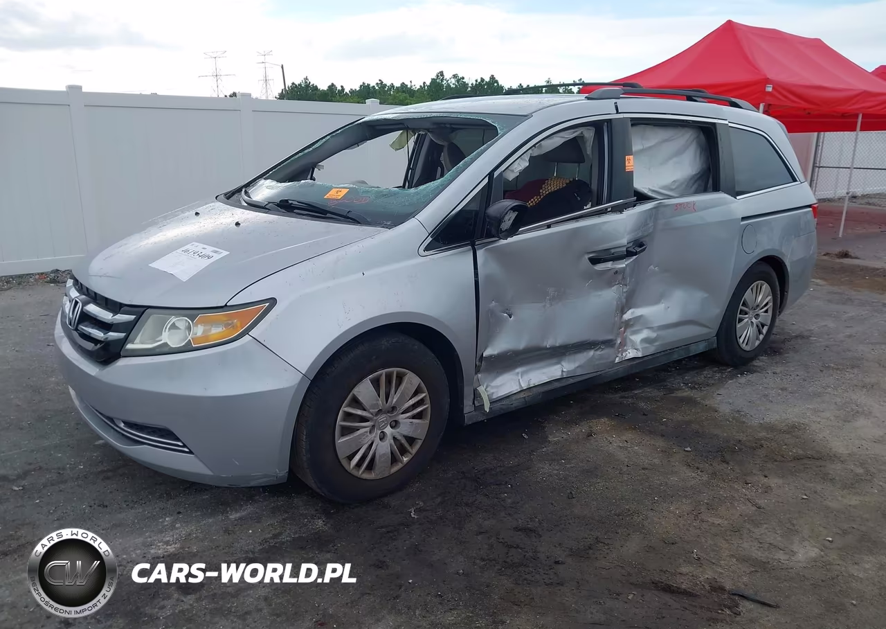 2014 Honda Odyssey Lx VIN:5FNRL5H24EB081899 - 2