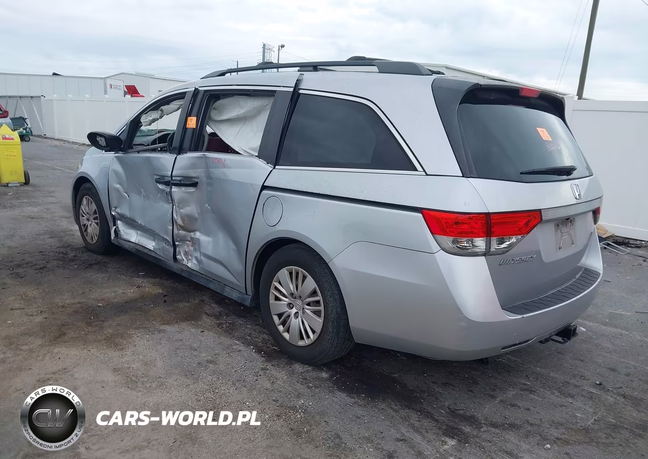 2014 Honda Odyssey Lx VIN:5FNRL5H24EB081899 - 3