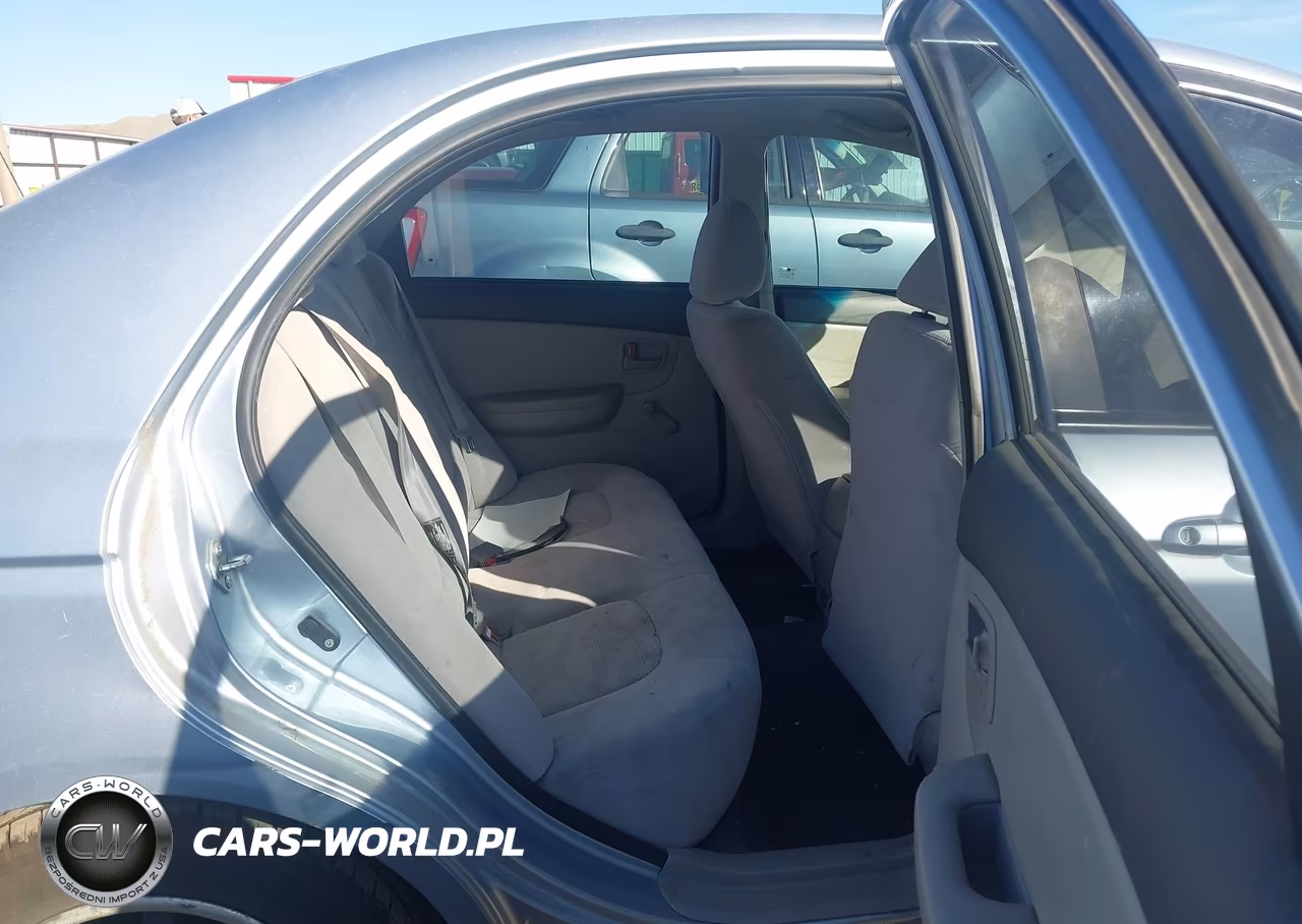 2008 Kia Spectra Lx VIN:KNAFE121385551297 - 8