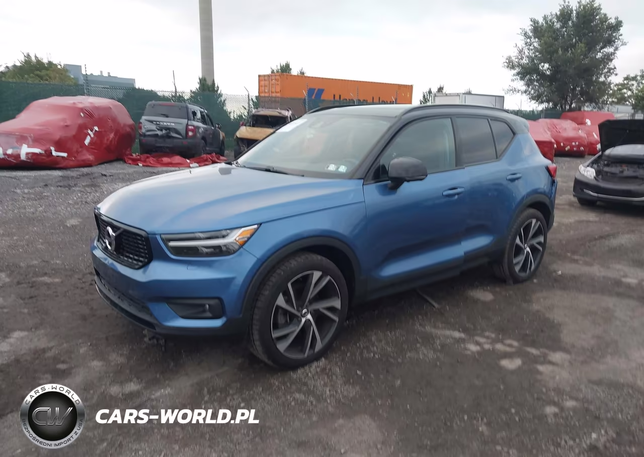 2021 Volvo Xc40 T5 R-Design VIN:YV4162UMXM2405608 - 2