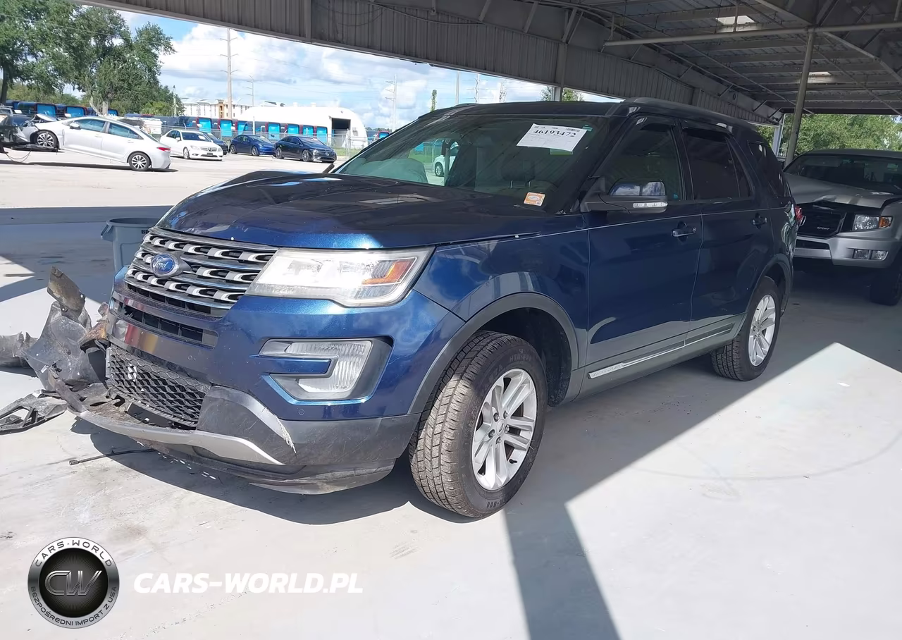 2017 Ford Explorer Xlt VIN:1FM5K7D87HGE40885 - 2