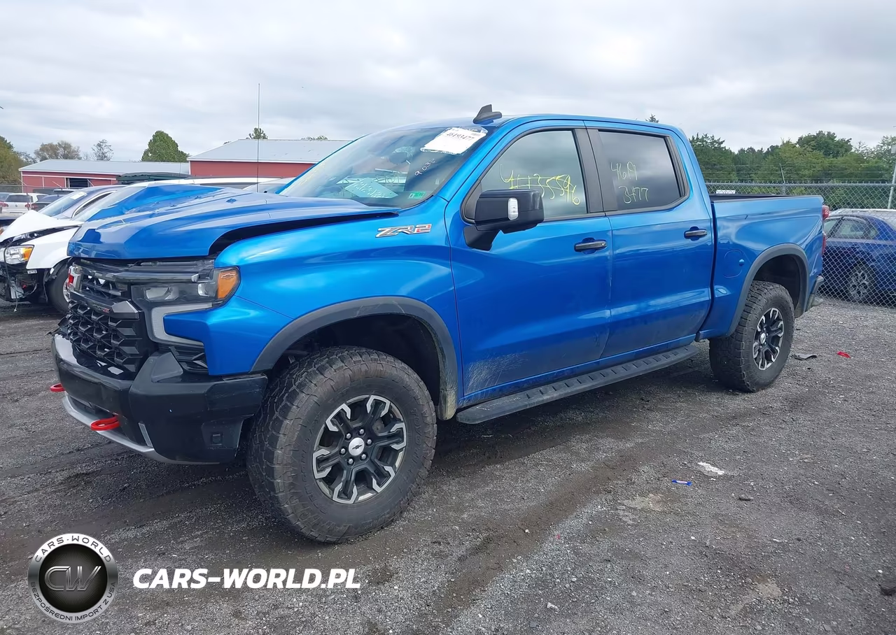 2022 Chevrolet Silverado 1500 Zr2 VIN:3GCUDHEL8NG578549 - 2