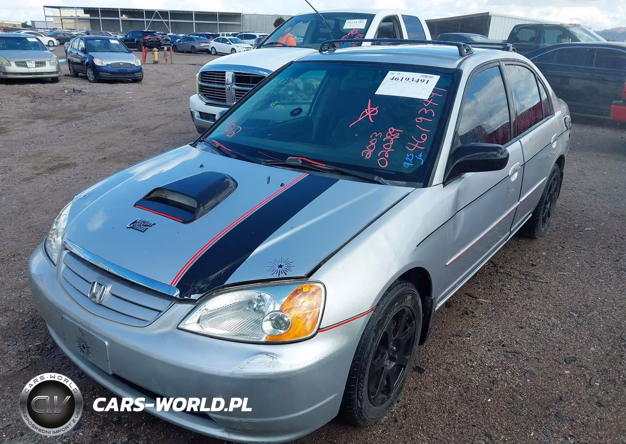 2003 Honda Civic Lx VIN:1HGES16593L020289 - 2