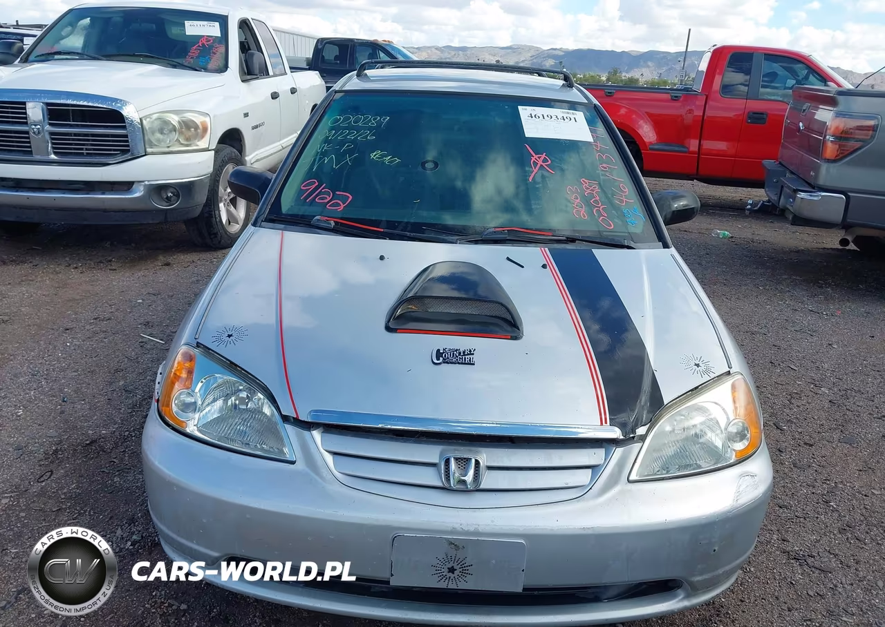 2003 Honda Civic Lx VIN:1HGES16593L020289 - 6