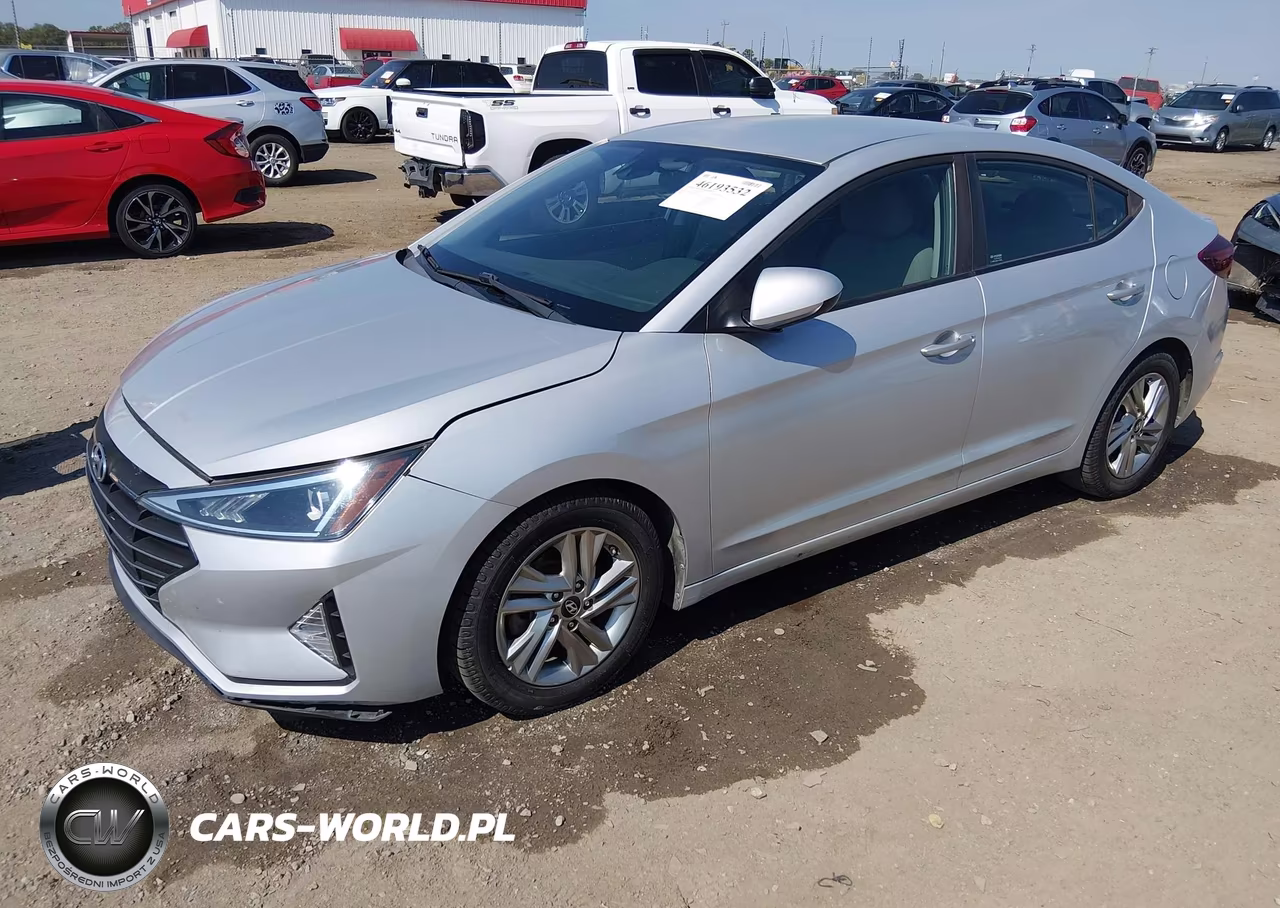 2019 Hyundai Elantra Sel VIN:5NPD84LF2KH469579 - 2