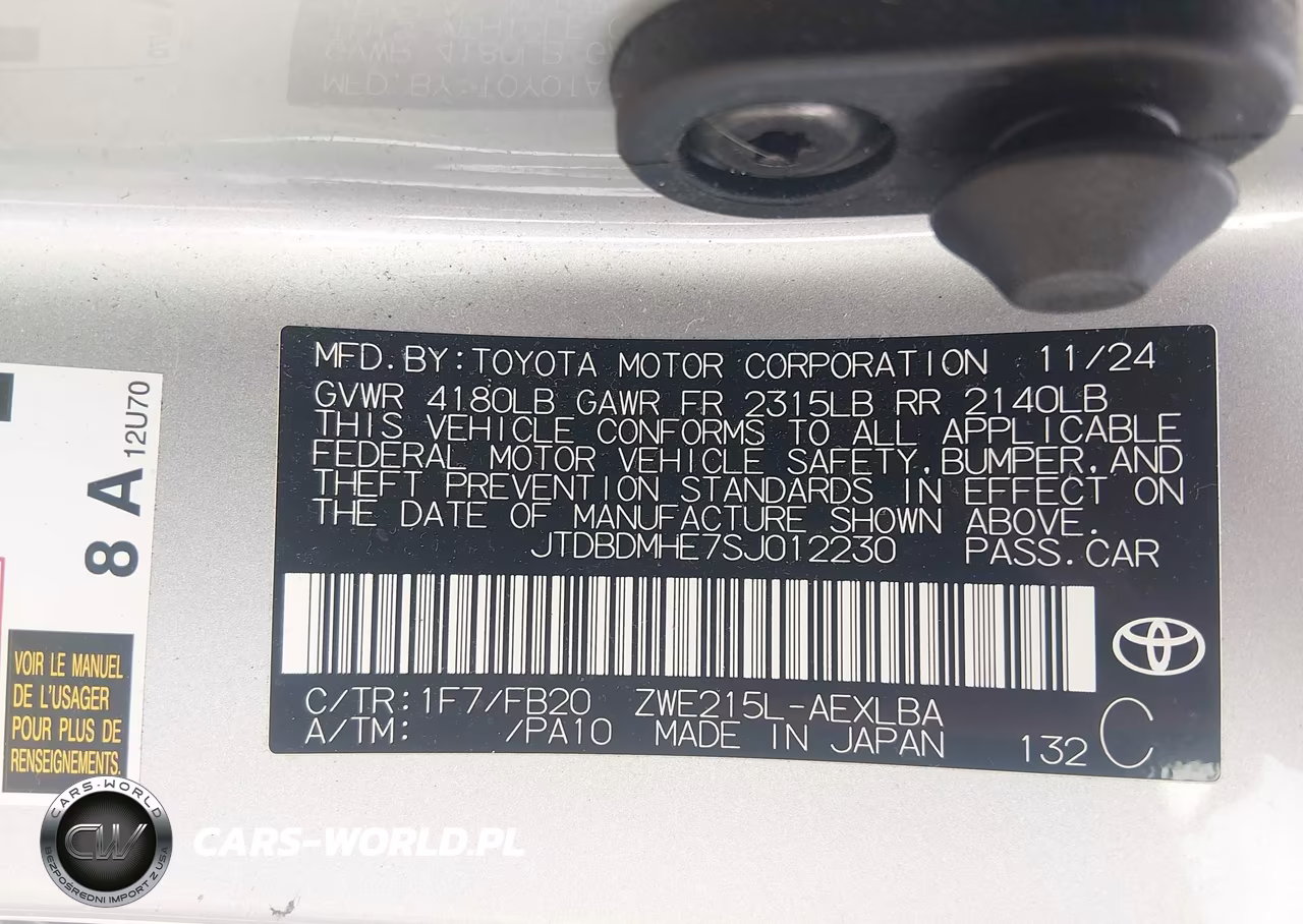 2025 Toyota Corolla Hybrid Le VIN:JTDBDMHE7SJ012230 - 9