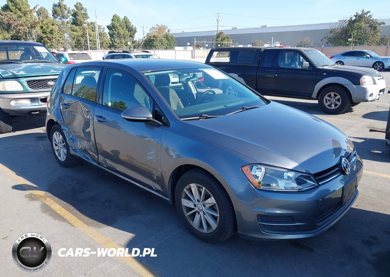 2017 Volkswagen Golf Tsi S 4-Door-Tsi Se 4-Door-Tsi Sel 4-Door-Tsi Wolfsburg Edition 4-Door VIN:3VW217AU5HM022808 - 1