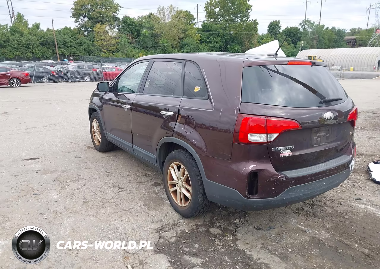 2014 Kia Sorento Lx VIN:5XYKT3A63EG472019 - 3
