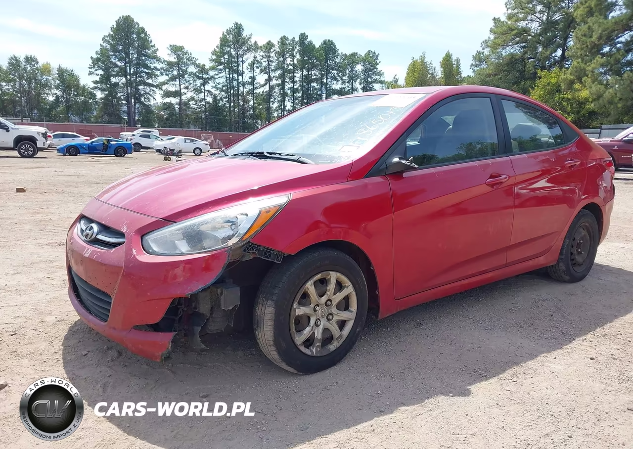 2015 Hyundai Accent Gls VIN:KMHCT4AE3FU865015 - 2
