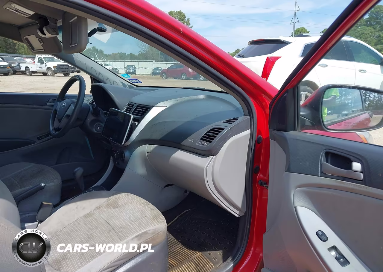2015 Hyundai Accent Gls VIN:KMHCT4AE3FU865015 - 5