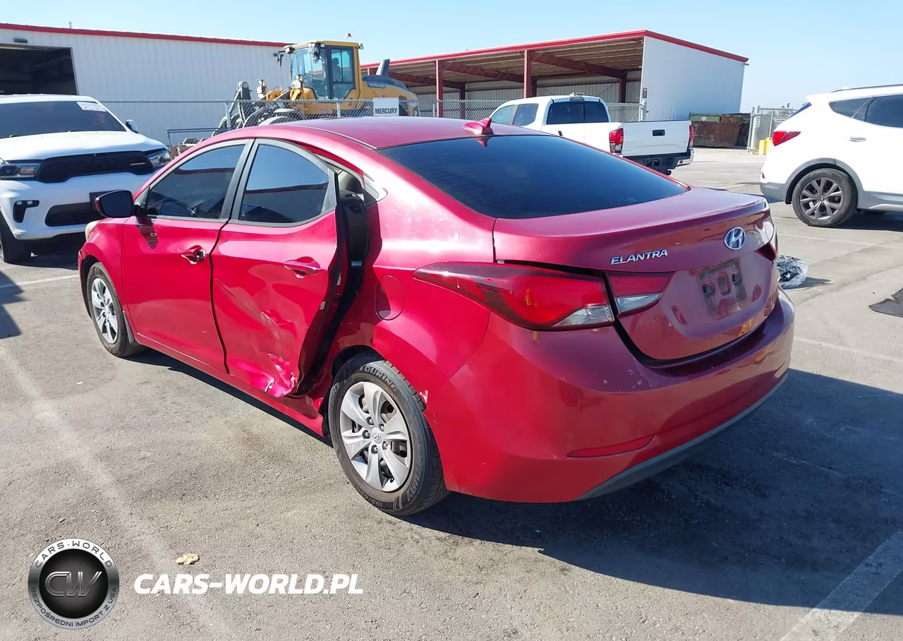 2016 Hyundai Elantra Se VIN:KMHDH4AE1GU542783 - 3