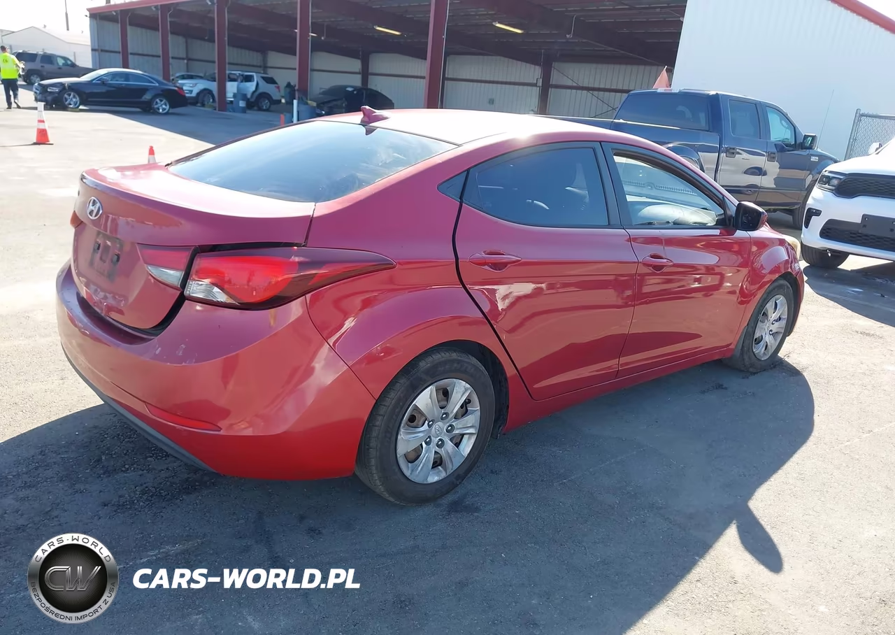 2016 Hyundai Elantra Se VIN:KMHDH4AE1GU542783 - 4
