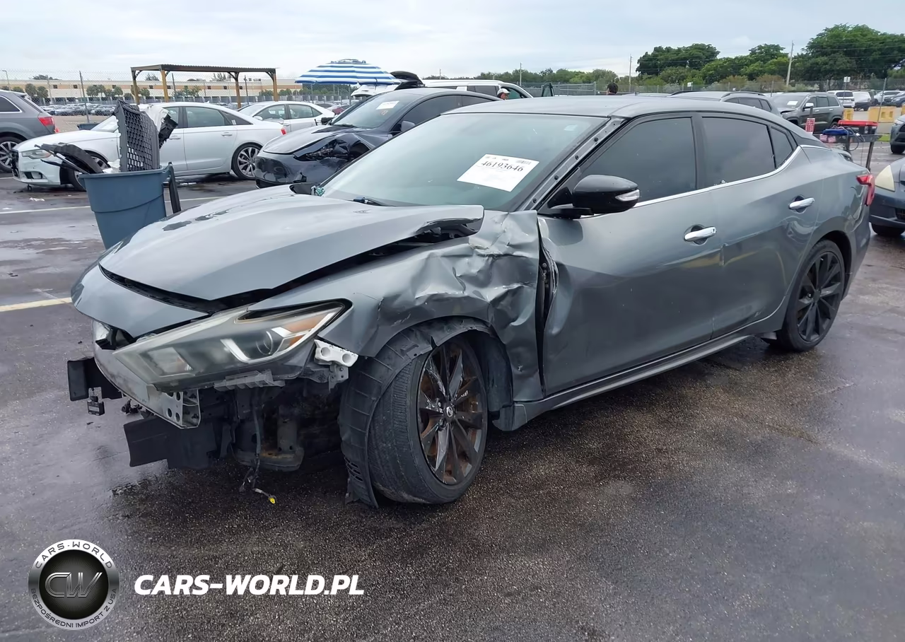 2017 Nissan Maxima 3.5 Sr VIN:1N4AA6AP6HC405411 - 2