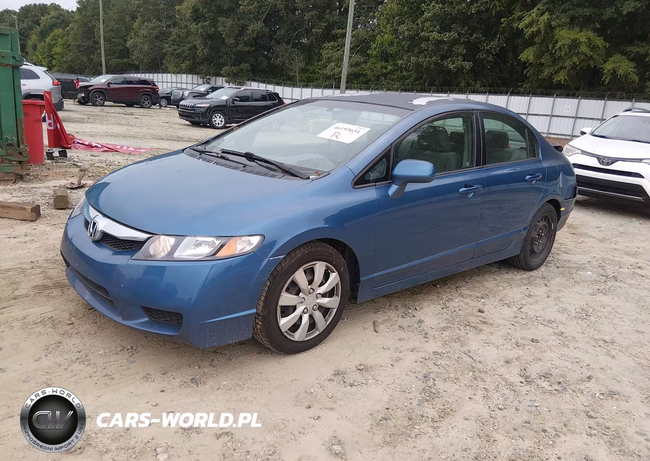 2010 Honda Civic Lx VIN:2HGFA1F50AH321485 - 2
